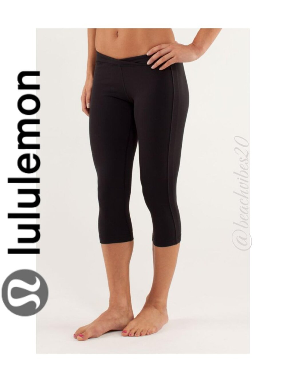 LULULEMON ATHLETICA Strike Tight Black 8 NWT LL-4